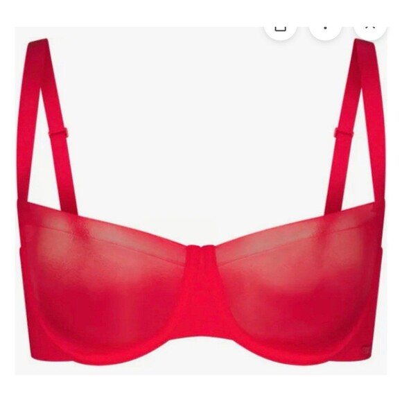 Skims No Show molded unlined Balconette Bra 34DDDD - Picture 1 of 8